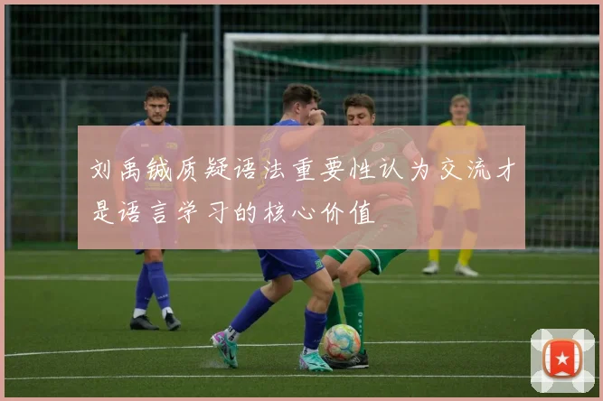 刘禹铖质疑语法重要性认为交流才是语言学习的核心价值